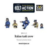 Italian tank crew